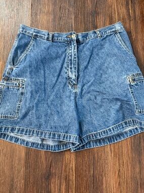 VTG Carolina Blues Jean Denim Shorts size 16 women’s vintage 90’s mom